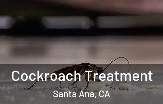  Cockroach Treatment Santa Ana, CA