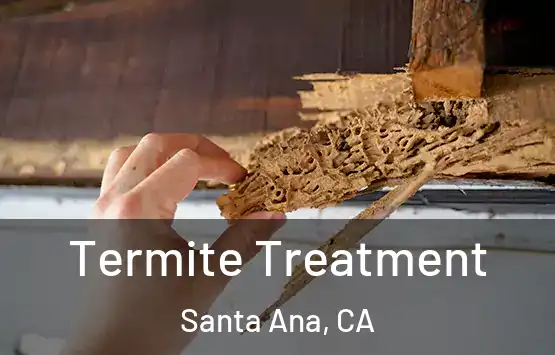  Termite Treatment Santa Ana, CA